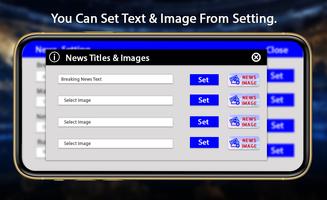 Breaking News Video Maker capture d'écran 2