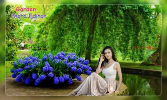 Garden Photo Frame Editor capture d'écran 1
