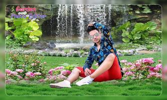 Garden Photo Frame Editor capture d'écran 2