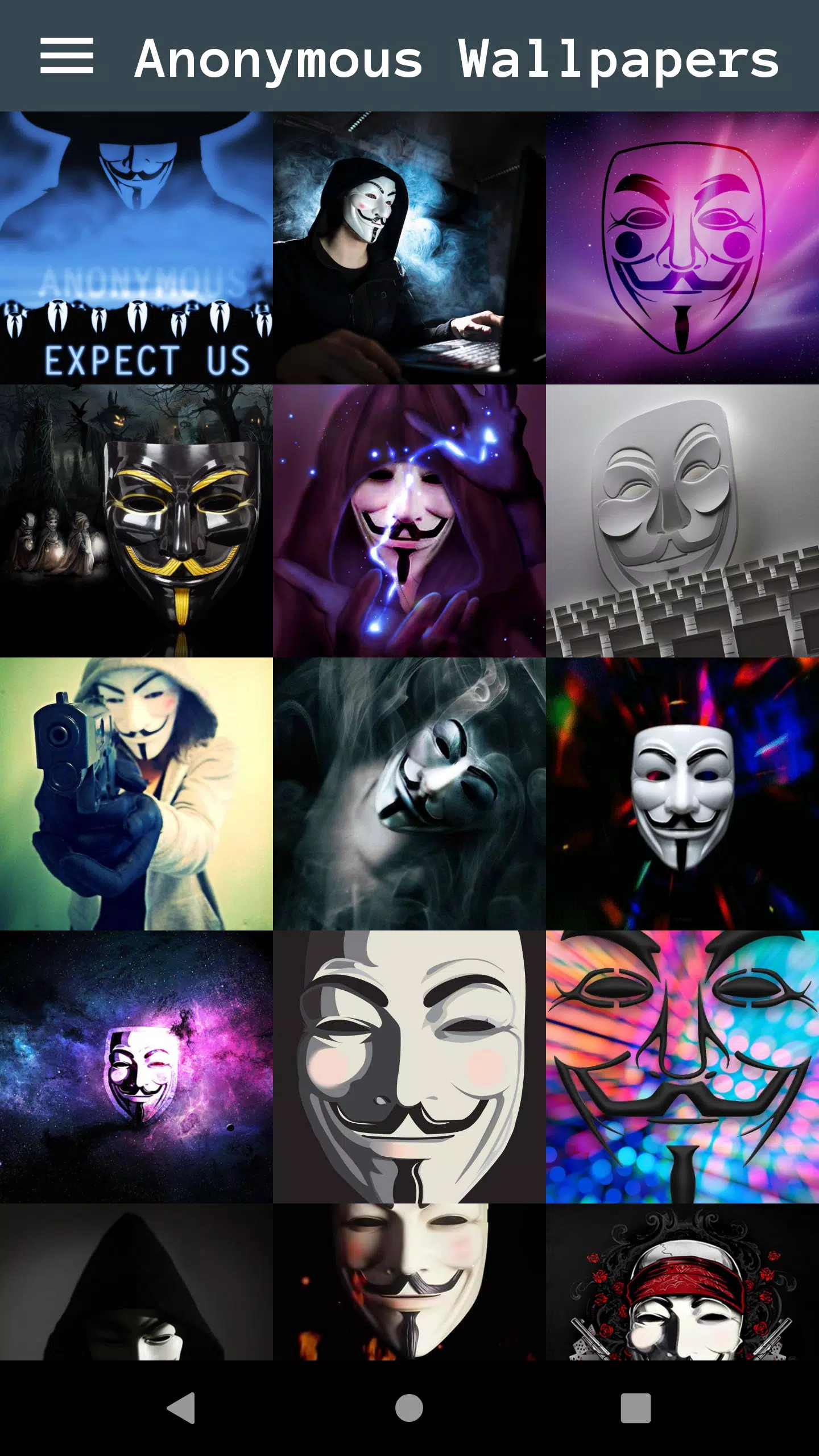 Descarga de APK de Anonymous Fondos de pantalla 2019 para Android