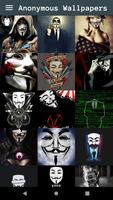 برنامه‌نما Anonymous Wallpapers عکس از صفحه