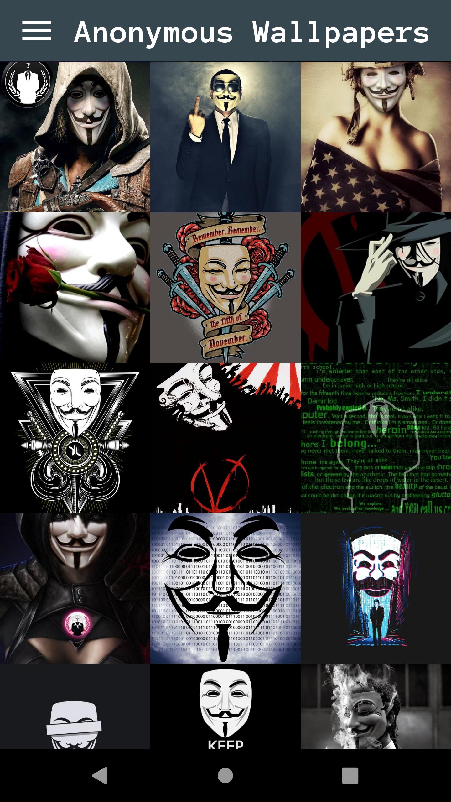 Anonymous Wallpapers for Android - APK Download