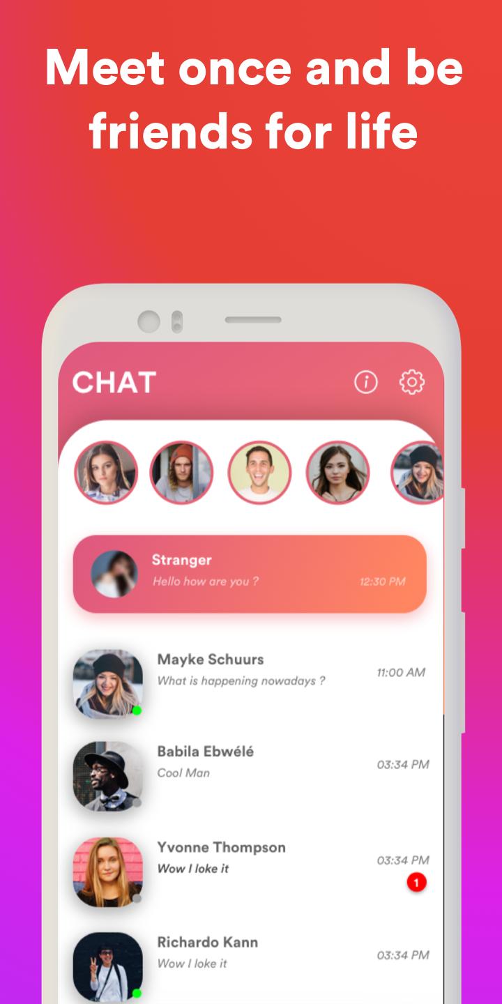 Free Stranger Chat Talk To Strangers Blindmatch For Android