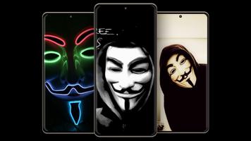 Anonymous Mask HD 4K Wallpaper poster
