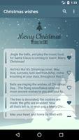 Merry Christmas wishes poster