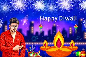 Diwali Photo Frame ポスター