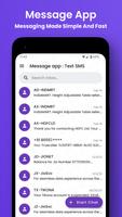 Message App: Text SMS gönderen