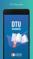 DTU Resources,Notes,Paper,Book پوسٹر