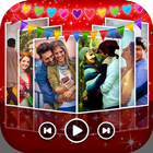 Love Video Editor With Music - Love Video Maker icône