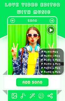 برنامه‌نما Love Video Editor With Music - Love Video Maker عکس از صفحه