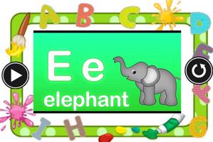 abc alphabet phonic sound - rhymes for kids تصوير الشاشة 1