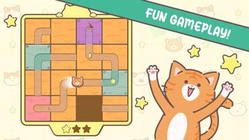 Roll The Cat - Puzzle Game постер