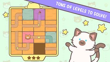 Roll The Cat - Puzzle Game スクリーンショット 1