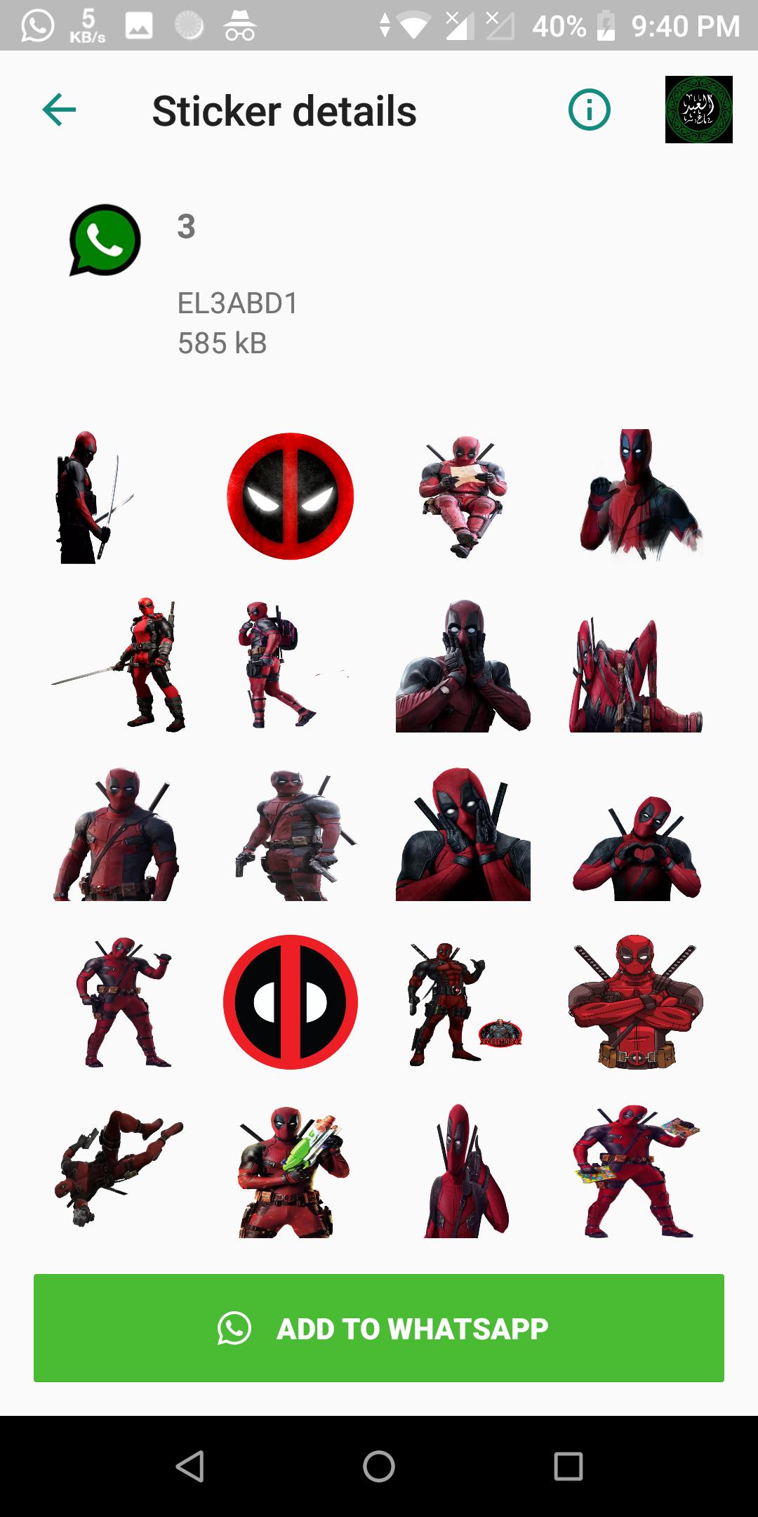 Deadpool Stickers For Whatsapp Wastickerapps For Android Apk