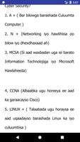 Somali ICT Book capture d'écran 3