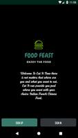 Food Feast - Online Food Delivery Plakat