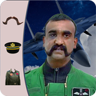 Abhinandan Mustache- Indian air force photo editor-icoon