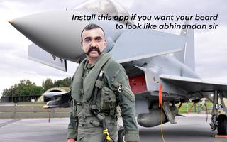 Abhinandan Mustache- Indian air force photo editor screenshot 1