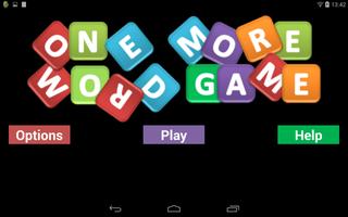 پوستر One More Word Game