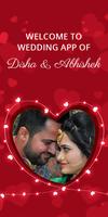 Disha weds Abhishek poster