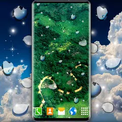 Скачать Falling Rain Live Wallpaper APK