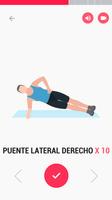 Ejercicio de abdominales captura de pantalla 1