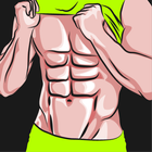 Bauchtraining - Abs Sixpack Zeichen