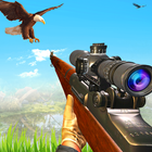 Bird Hunting Games: geweer man-icoon
