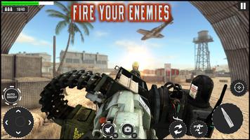 Commando Machine Gun Army Game اسکرین شاٹ 3