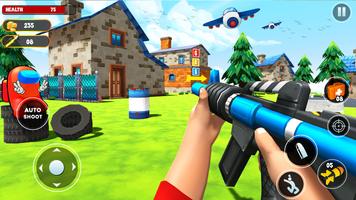 Gun Battle Shooter: 未来之役 游戏 多人 截图 2