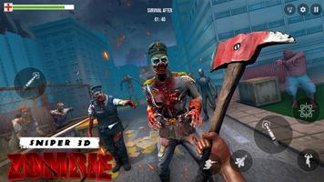 tembakan jitu perang zombie screenshot 3