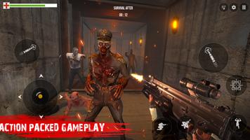 tembakan jitu perang zombie screenshot 1