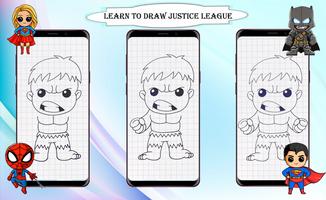 How to draw Justice League screenshot 1