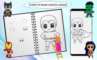 How to draw Justice League screenshot 2