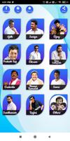 Dialog with actor stickers poster
