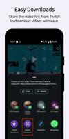 Video Downloader for Twitch imagem de tela 1