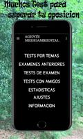 Test para la oposicion de agente medioambiental پوسٹر