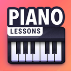 Cours de piano: jouer du piano icône