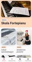 Lekcje gry na pianinie plakat
