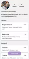 Licoes de piano imagem de tela 4