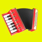 Mini accordéon icône