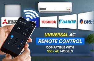 Air Conditioner Remote Control الملصق