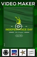 Pakistan Independce Day Video Maker capture d'écran 3
