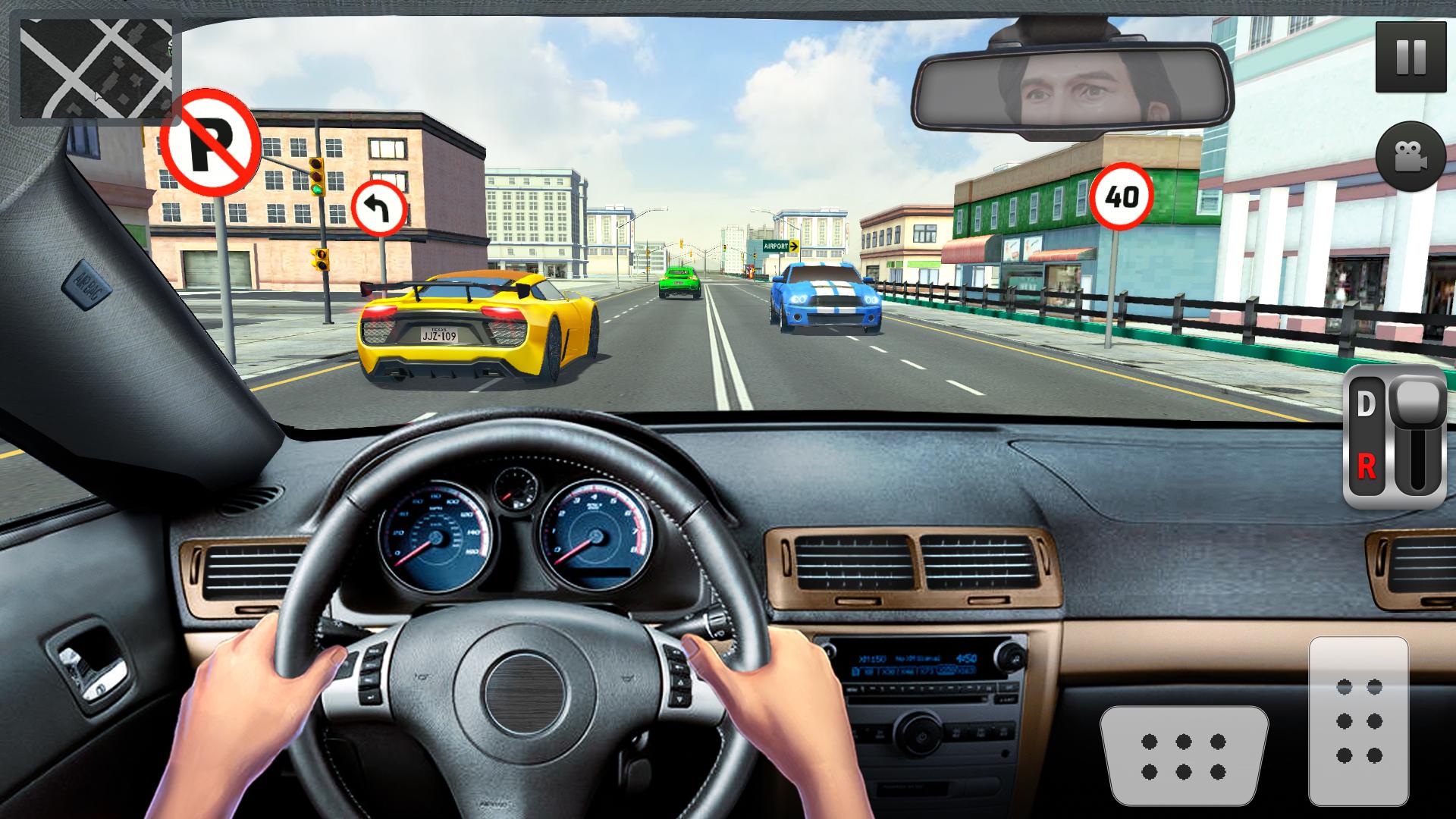 Игра car driving school