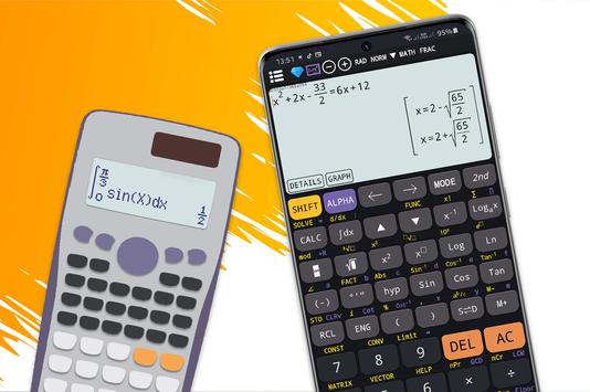 Scientific calculator plus 991 海报