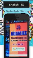 Adamjee English IX Poster