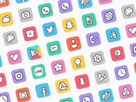 Adaptive Toons Icon Pack screenshot 1