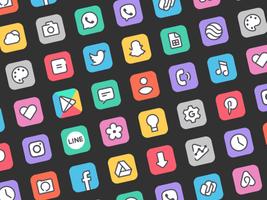 Adaptive Toons Icon Pack screenshot 2