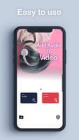 Add Audio to Video - Add Music पोस्टर