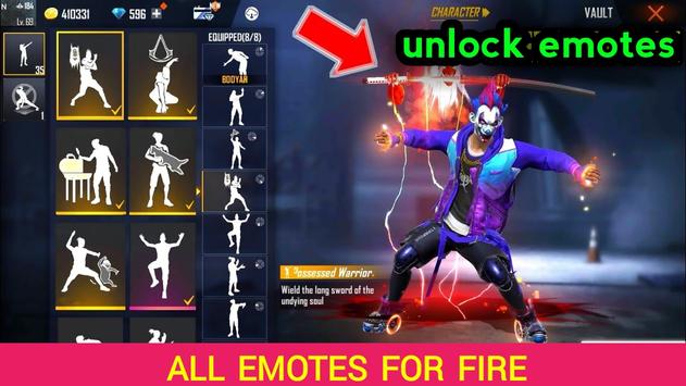Android iƧin emotes for fire - APK'yı İndir